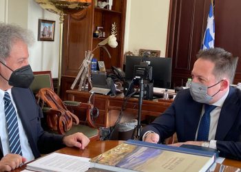 Η λειτουργία των Αναπτυξιακών Οργανισμών στο επίκεντρο συνάντησης με τον ΥΠΕΣ Στ. Πέτσας, μετά από πρωτοβουλία του Γ. Αμανατίδη