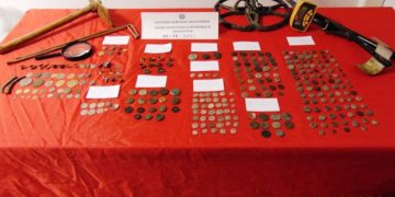 Σιάτιστα – Δύο συλλήψεις για αρχαιοκαπηλία – Κατείχαν 292 αρχαία αντικείμενα