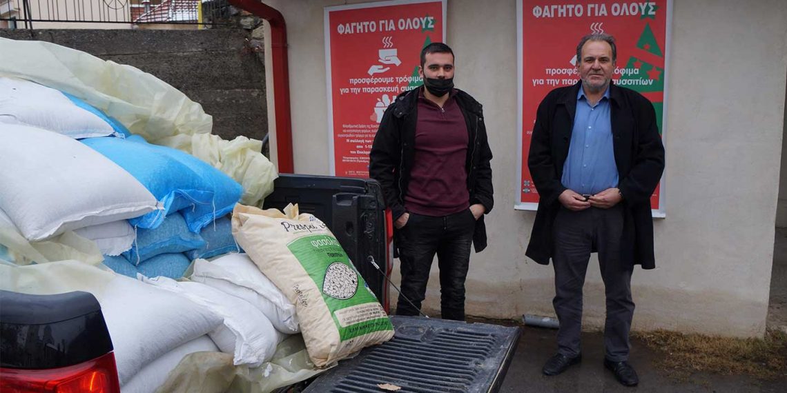 1300 κιλά μήλα και 400 κιλά όσπρια προσέφερε το Επιμελητήριο Φλώρινας στη δράση «Φαγητό για Όλους»