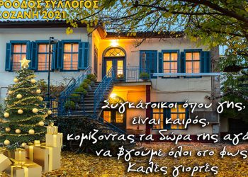 100 και πλέον δέματα αγάπης σε οικογένειες που έχουν ανάγκη παρέδωσε ο «Φιλοπρόοδος» Σύλλογος Κοζάνης