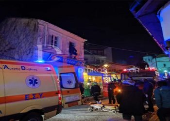 Άργος Ορεστικό: Άτομο καταπλακώθηκε σε παλιό οίκημα – Μεγάλη επιχείρηση απεγκλωβισμού – ΒΙΝΤΕΟ & ΦΩΤΟ