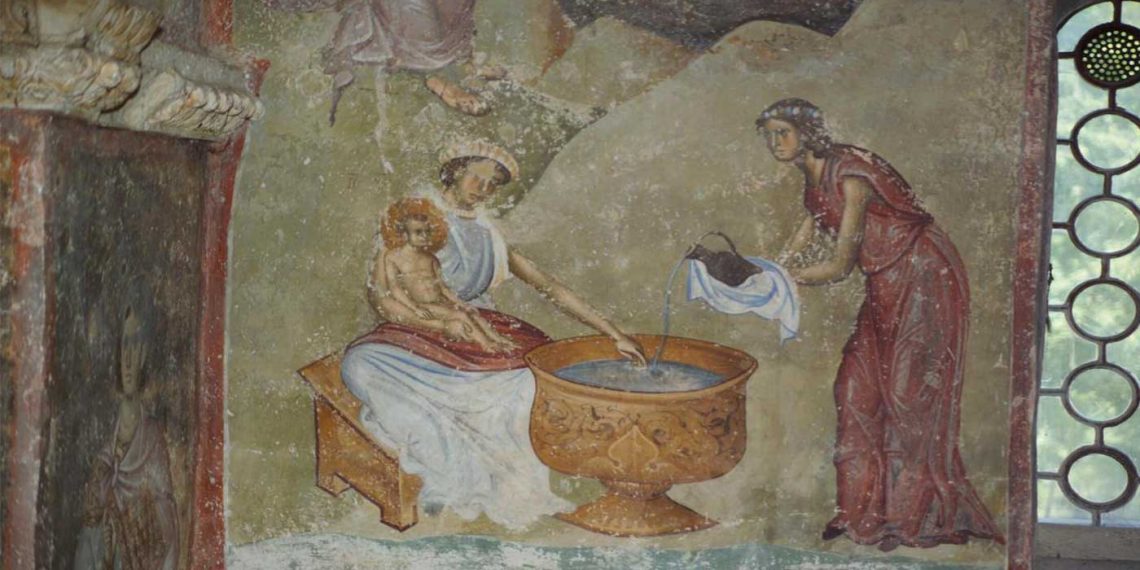 H παρουσία του Λουτρού στην βυζαντινή εικόνα της Γεννήσεως του Χριστού – Γράφει ο Κόττης Κωνσταντίνος