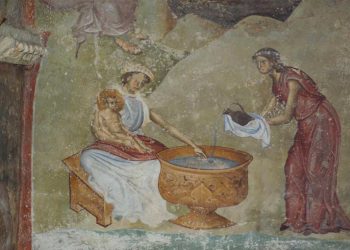 H παρουσία του Λουτρού στην βυζαντινή εικόνα της Γεννήσεως του Χριστού – Γράφει ο Κόττης Κωνσταντίνος