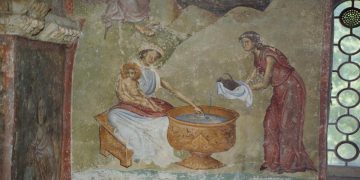 H παρουσία του Λουτρού στην βυζαντινή εικόνα της Γεννήσεως του Χριστού – Γράφει ο Κόττης Κωνσταντίνος