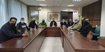 Τους Προέδρους των επιμελητηρίων Κοζάνης και Γρεβενών επισκέφθηκαν  η Αντιπεριφερειάρχης  Ε. Ντιό  και ο Αντιπεριφερειάρχης Λ. Χατζηζήσης