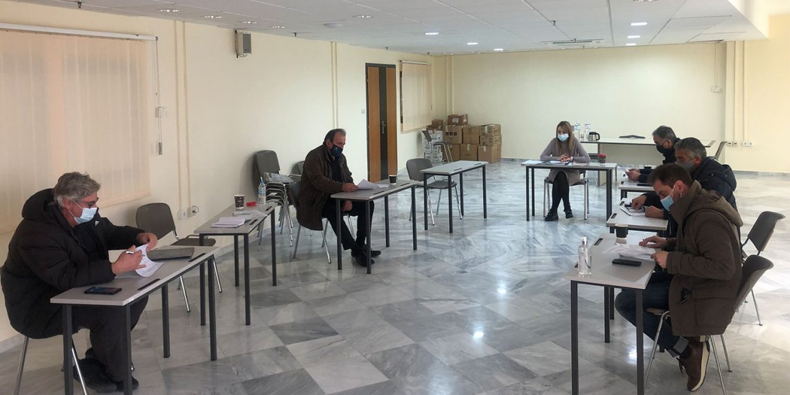 Συνάντηση εργασίας της Αντιπεριφερειάρχη, Ε. Ντιό με τους προέδρους των Επιμελητήριων της Περιφέρειας Δυτικής Μακεδονίας