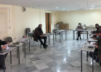 Συνάντηση εργασίας της Αντιπεριφερειάρχη, Ε. Ντιό με τους προέδρους των Επιμελητήριων της Περιφέρειας Δυτικής Μακεδονίας