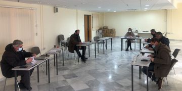 Συνάντηση εργασίας της Αντιπεριφερειάρχη, Ε. Ντιό με τους προέδρους των Επιμελητήριων της Περιφέρειας Δυτικής Μακεδονίας