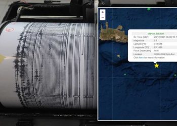 Σεισμός 5,7R ταρακούνησε την Κρήτη – Τι εκτιμούν οι σεισμολόγοι Λέκκας και Τσελέντης
