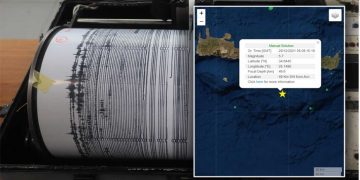 Σεισμός 5,7R ταρακούνησε την Κρήτη – Τι εκτιμούν οι σεισμολόγοι Λέκκας και Τσελέντης