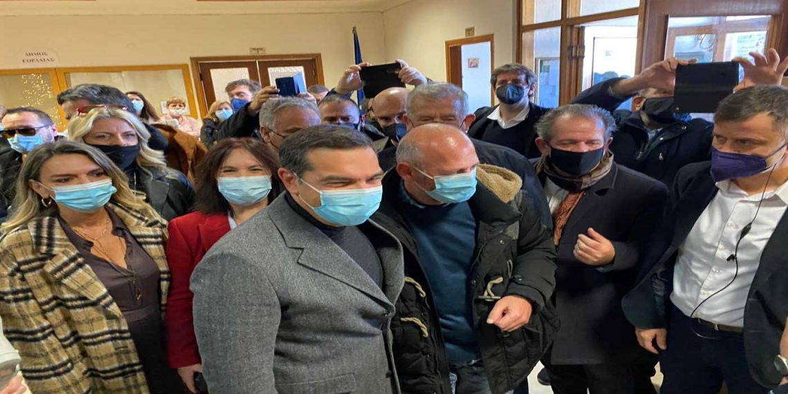 Στην Πτολεμαΐδα ο Αλέξης Τσίπρας – βίντεο και φωτογραφίες από την υποδοχή