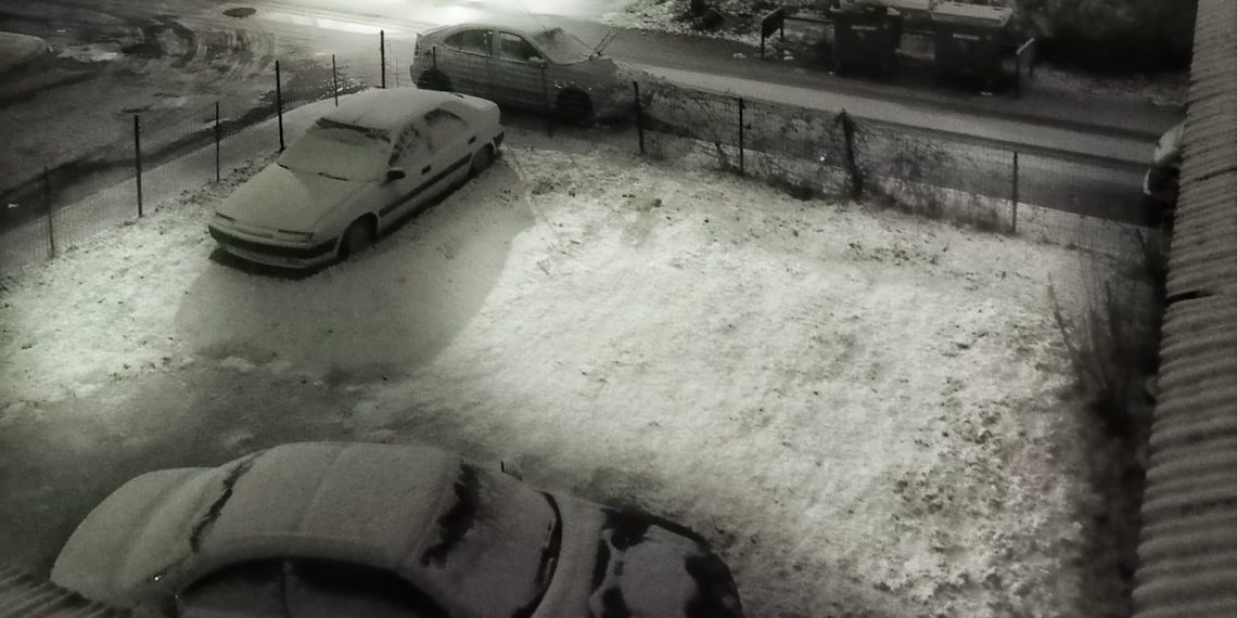 Χιονισμένη η πόλη της Φλώρινας