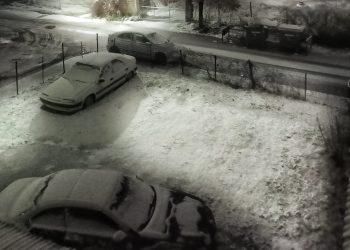 Χιονισμένη η πόλη της Φλώρινας