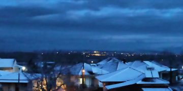 Χριστουγεννιάτικο τοπίο στην Ασβεστόπετρα