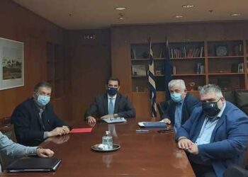 Συνάντηση Δημάρχου Αμυνταίου με τον Υπουργό  Περιβάλλοντος και Ενέργειας Κώστα Σκρέκα- Του έθεσε θέματα του Δήμου Αμυνταίου – Δελτίο Τύπου