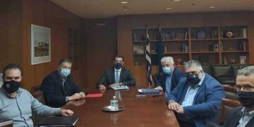 Συνάντηση Δημάρχου Αμυνταίου με τον Υπουργό  Περιβάλλοντος και Ενέργειας Κώστα Σκρέκα- Του έθεσε θέματα του Δήμου Αμυνταίου – Δελτίο Τύπου