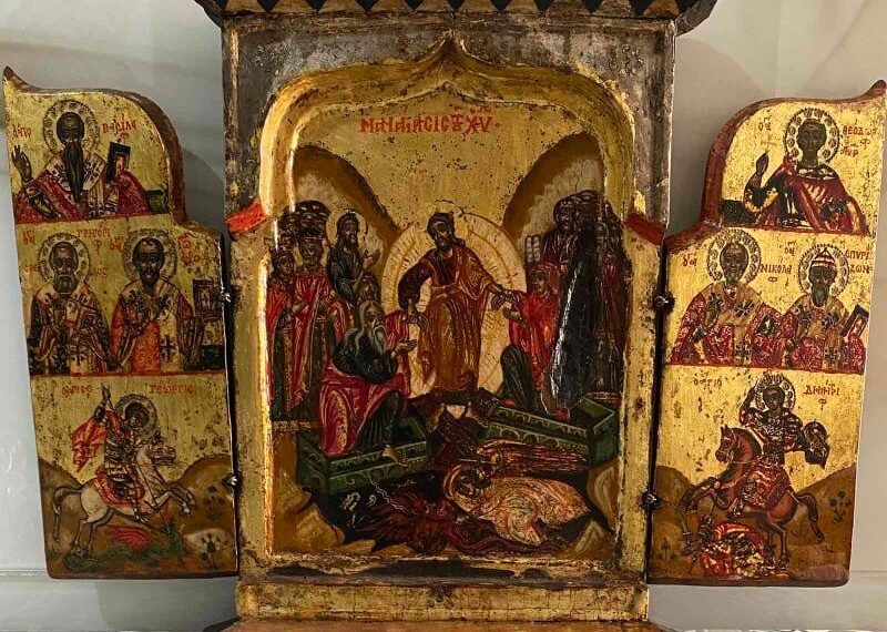 Αγιογραφία στην Παναγία Σουμελά- του Παναγιώτη Μωυσιάδη