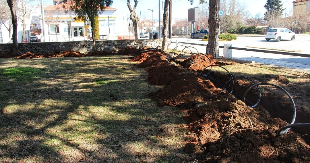 Κατασκευή Αρδευτικού Δικτύων Πάρκων Δ.Κ Αμυνταίου