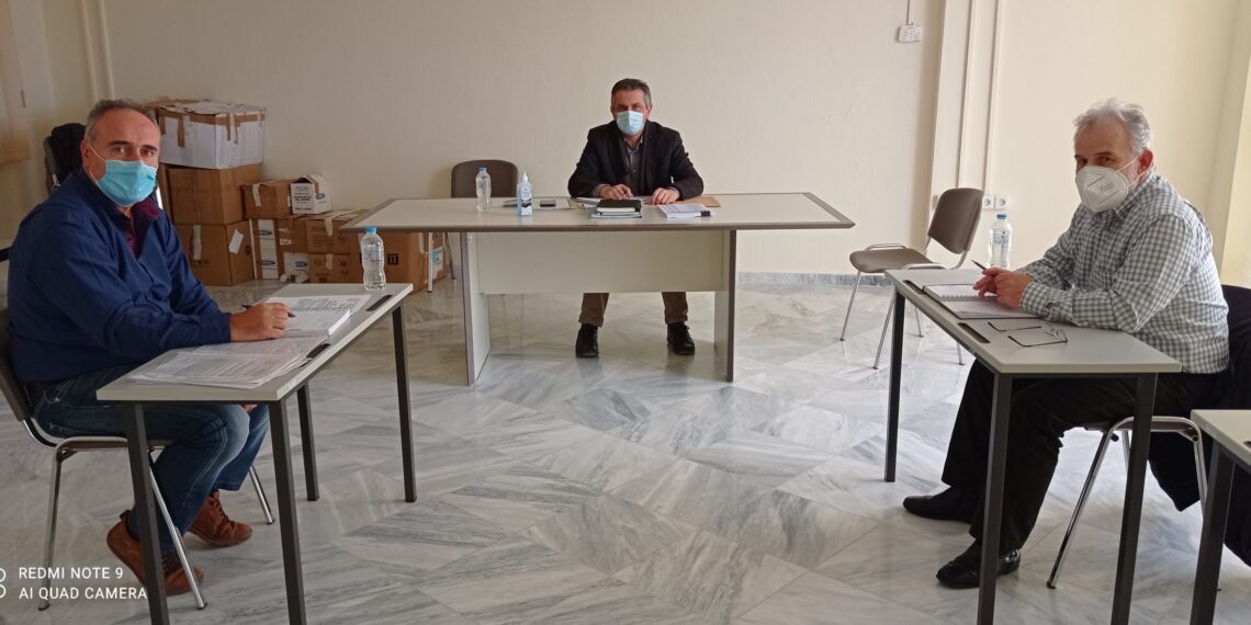 Με τον Περιφερειάρχη Γιώργο Κασαπίδη συναντήθηκε το προεδρείο του Εργατικού Κέντρου Κοζάνης- Δελτίο Τύπου