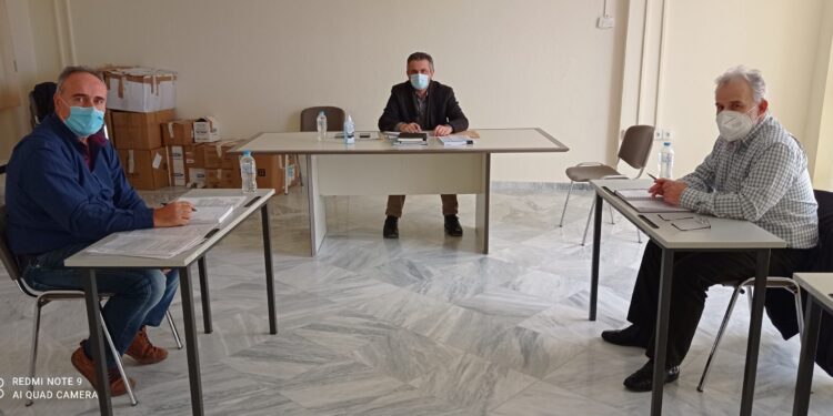 Με τον Περιφερειάρχη Γιώργο Κασαπίδη συναντήθηκε το προεδρείο του Εργατικού Κέντρου Κοζάνης- Δελτίο Τύπου