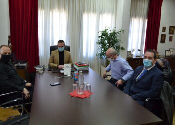 Εθιμοτυπική  Επίσκεψη του νέου  Διοικητικού Συμβουλίου της Ελληνικής Ομοσπονδίας Γούνας στον Δήμαρχο Καστοριάς