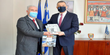 Συνάντηση του Αντιπεριφερειάρχη Φλώρινας με τον Υφυπουργό Εθνικής Αμύνης κ. Αλκιβιάδη Στεφανή