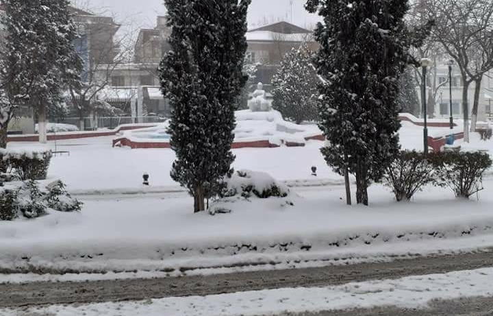 Εορδαία: Αρκετά τα ύψη χιονιού – Επί ποδός ο μηχανισμός- Μάχη για το οδικό δίκτυο