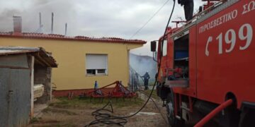 Νέες φωτογραφίες και video από την προσπάθεια της Πυροσβεστικής για κατάσβεση της φωτιάς σε σπίτι στην Ολυμπιάδα