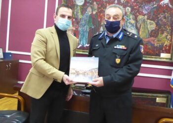 Συνάντηση του Δημάρχου Καστοριάς με το νέο Περιφερειακό Διοικητή Π.Υ. Δυτ. Μακεδονίας