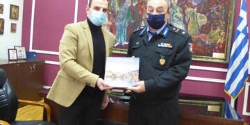 Συνάντηση του Δημάρχου Καστοριάς με το νέο Περιφερειακό Διοικητή Π.Υ. Δυτ. Μακεδονίας