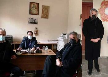 Συσκέψεις του Αντιπεριφερειάρχη Κοζάνης με τους προέδρους της ΤΚ Ανατολικού Αντώνη Τσακιρίδη, Ερμακιάς Δημήτρη Σακελλάρη και Αγ. Χριστοφόρου Ευάγγελο Συχουνίδη (δελτίο τύπου)