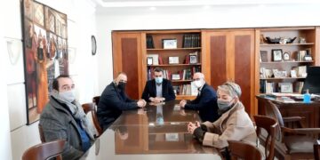 Εθιμοτυπική  Επίσκεψη του νέου Προεδρείου της Ομοσπονδίας Γούνας στον Αντιπεριφερειάρχη Καστοριάς