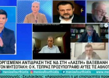 Ο Γ. Αμανατίδης στην εκπομπή του Μένιου Φουρθιώτη στο “Ε”: “Ενέργειες αντίστοιχες με του κ. Βαξεβάνη είναι τακτικές του παρελθόντος, υποτιμούν τον ελληνικό λαό και δεν έχουν καμία σχέση με την πραγματικότητα”-VIDEO