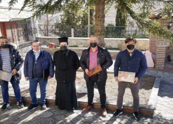 Εθιμοτυπική Επίσκεψη του νέου  Δ.Σ. της Ελληνικής Ομοσπονδίας Γούνας στον Μητροπολίτη  Σισανίου & Σιατίστης  και   στον Δήμαρχο Βοΐου