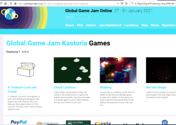 Ολοκληρώθηκε με επιτυχία το GLOBAL GAME JAM 2021