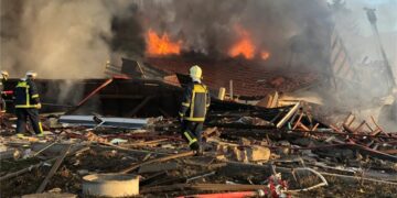 Καστοριά: Απίστευτες εικόνες μετά την έκρηξη που ισοπέδωσε ξενοδοχείο – Δείτε βίντεο