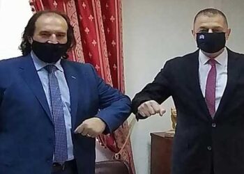 Στη Φλώρινα ο Υφυπουργός Εθνικής Άμυνας Αλκιβιάδης Στεφανής – Συνάντηση με τον πρόεδρο της Κέλλης Φλώρινας Αθανάσιο Τάσκα