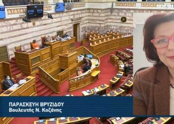 Ομιλία της Π. Βρυζίδου στη Βουλή στο νομοσχέδιο για τα Οπτικοακουστικά Μέσα Ενημέρωσης: “Είναι σημαντικό, που υπάρχει οικονομική μέριμνα για τα Περιφερειακά Μέσα και αυτό θα αποτελέσει μεγάλη βάση για τη βιωσιμότητά τους”