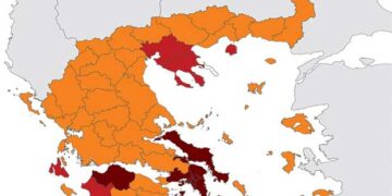Δείτε τον νέο επιδημιολογικό χάρτη