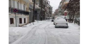 Ο “Π” στους δρόμους της κατάλευκης Κοζάνης- Η “Μήδεια” συνεχίζει το έργο της…- VIDEO