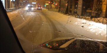 Νυχτερινή βόλτα του “Π” στους κεντρικούς δρόμους της Κοζάνης- VIDEO