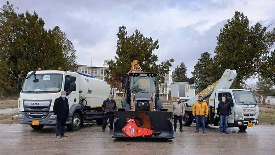 Ενίσχυση  και ανανέωση του στόλου οχημάτων και μηχανημάτων έργου του Δήμου Εορδαίας με τη προμήθεια 3 νέων