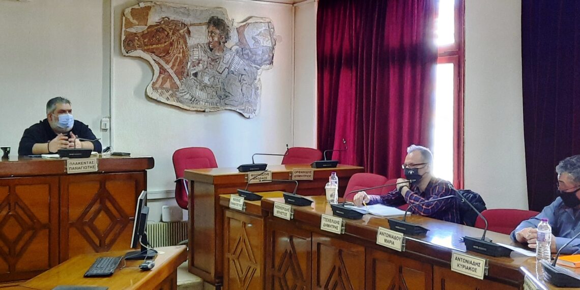 Συνάντηση Δημάρχου Εορδαίας με τους Προέδρους των Κοινοτήτων Κομάνου, Μαυροπηγής, Πτελεώνα και Αναργύρων. Συζήτηση για την πορεία των μετεγκαταστάσεων των οικισμών