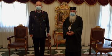 Εθιμοτυπική επίσκεψη του Γενικού Περιφερειακού Αστυνομικού  Διευθυντή Δυτικής Μακεδονίας στο Μητροπολίτη Σερβίων και Κοζάνης