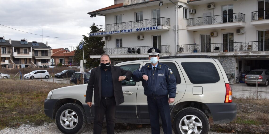 Επίδειξη ανθρωπιάς και ανιδιοτέλειας από ιδιώτη στην Φλώρινα- Χάρισε Ι.Χ.Ε. αυτοκίνητο στην Διεύθυνση Αστυνομίας Φλώρινας