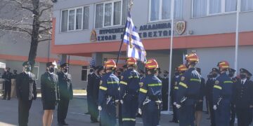 Αποφοίτησαν 102 Πυροσβέστες από τη Σχολή Πυροσβεστών Πτολεμαΐδας – φωτό και βίντεο