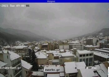 Πυκνές χιονοπτώσεις σε εξέλιξη στα ορεινά της δυτικής Μακεδονίας- Δείτε live εικόνα από Πισοδέρι, Νυμφαίο, Φλώρινα, Σαμαρίνα