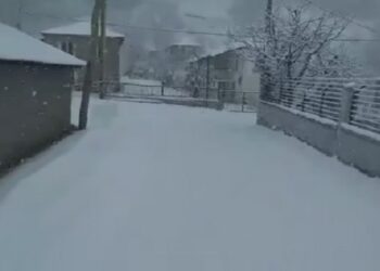 Σφοδρή χιονόπτωση στα ορεινά της Καστοριάς – VIDEO από την Κοτύλη