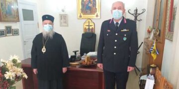 Εθιμοτυπική επίσκεψη του Γενικού Περιφερειακού Αστυνομικού Διευθυντή Δυτικής Μακεδονίας στο Μητροπολίτη Γρεβενών