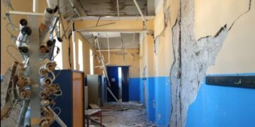 Δαμάσι : Σοκ από τις εικόνες στο εσωτερικό του σχολείου που κατέρρευσε από τον σεισμό